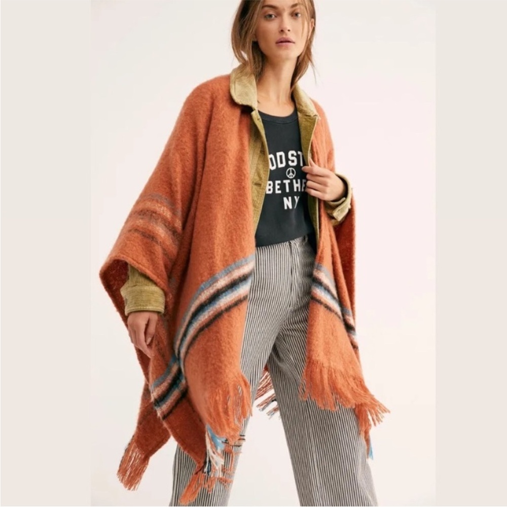 FREE PEOPLE blanket scarf shawl